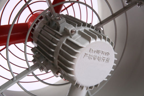 ATEX BAF Axial Fan 250-750W IP54 Geklasseerd voor chemische opslag 4687 M3/min Explosiebestendige ventilatie CFM 2273-18250m3/h Ex Mark Ex Db IIB