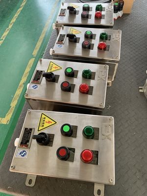 Gevaarlijke zone 1 2 21 22 Boxscherm ontploffingsveilig IP66 WF2 Beschermingsniveau