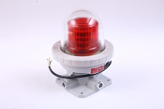 IP66 Explosieveilige Alarmlichten Rood met IP-classificatie IP66 en Stand-by Stroom ≤50mA