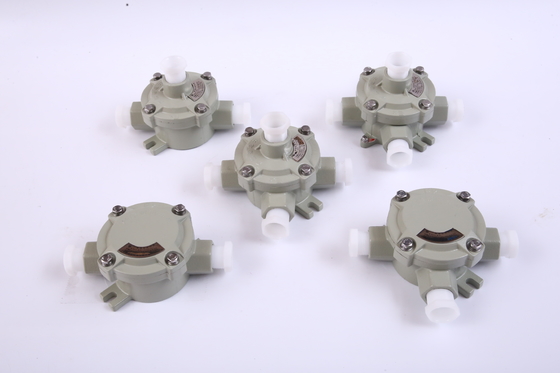 Aanpasbaar IP65 Ex Proof Electrical Junction Box Aluminium Shell Cable Entry G1/2" G3/4" G1" G1 1/4 G1 1/2" G2"