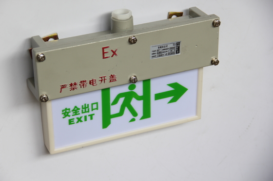 ATEX roestvrijstalen explosieveilige EXIT-bordverlichting met 90 minuten back-up voor marine- en offshore-energieopwekking