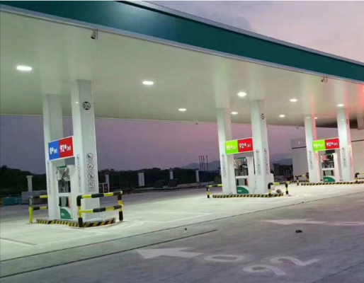 Spuitgietaluminium behuizing LED schijnwerper voor gevaarlijke locaties met een efficiëntie van 130lm/w en standaard materialen