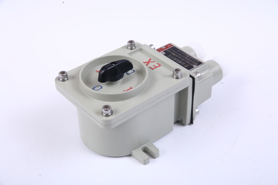 50/60HZ Spanning en 2-polige Explosieveilige Schakelaar Gemaakt van Marine Grade Aluminium voor Zware Omgevingen