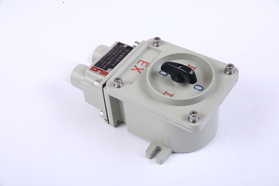 50/60HZ Spanning en 2-polige Explosieveilige Schakelaar Gemaakt van Marine Grade Aluminium voor Zware Omgevingen