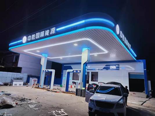 ATEX 18 * 18 inch vierkant vorm explosiebestendige licht 100w 130lm / w benzinestation licht met vijf jaar garantie