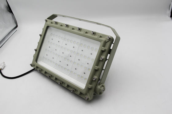 50000 uur Levensduur Explosiebestendige LED Flood Light Marine Grade Aluminium Gecertificeerd ATEX IECEx RoHS CNEX ISO9001 Ontworpen voor ruwe omgevingen