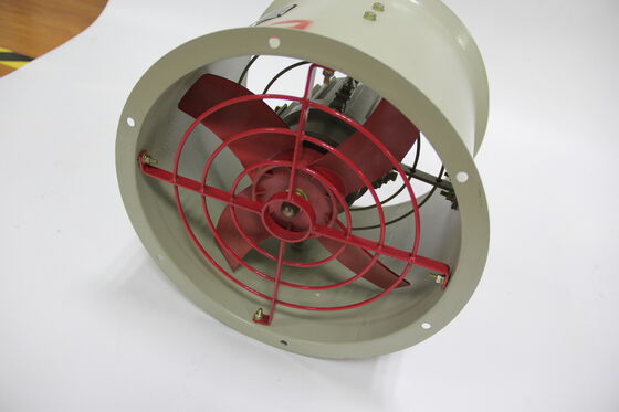 Hoge efficiëntie IP66 WFI Aluminium Louvers Explosiebestendige AC/DC dakuitlaat Axial Flow Fan ATEX