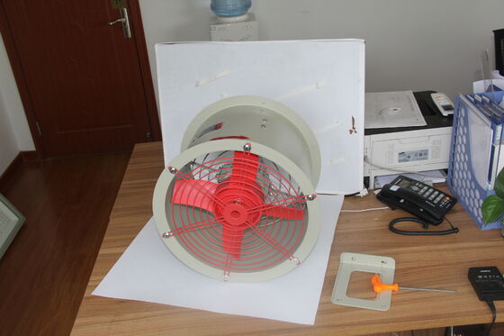Zware ATEX-explosiebeschermde ventilator voor de ventilatie met asstroom voor toepassingen in de chemische en olieindustrie