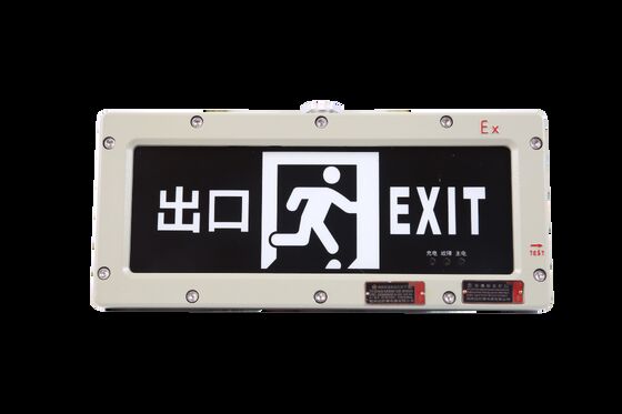 Explosiegevaarlijke Zone Vlamdichte Noodverlichting 3W Oplaadbaar 3.6V 180 minuten Noodtijd Patroon Aangepast