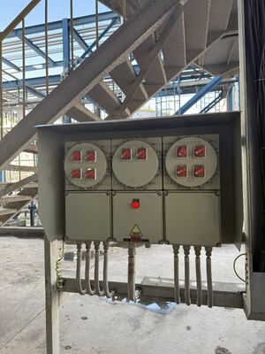 Corrosiebestendigheid IP 65 380V Elektrische Explosieveilige Bedieningspanelen Explosieveilige Zekeringkast