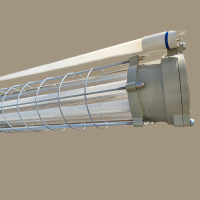 100lm/w 36w enkelbuis explosiebestendige led-fluorescerend licht voor zone 1 en 2, zone 21 en 22