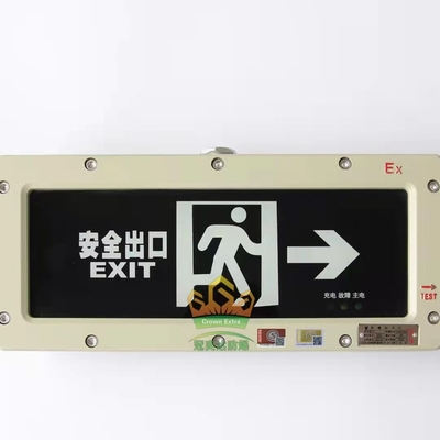 BYY Explosion Proof Exit Sign Light 3w 220VAC 50-60Hz RA≥70 Vlambaar explosief gasdampstof