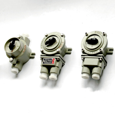 9mm-13mm kabel Spec Explosieproof Switch 10A Stroom 220V/380V Spanning