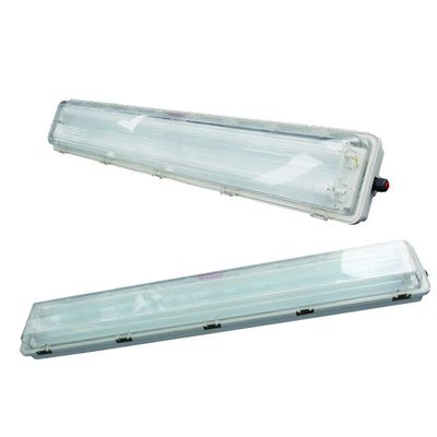 ATEX 1200mm lange 2*18w dubbele buis ontploffingsbestendige geleide lineaire lamp voor zone 1 en 2, zone 21 en 22