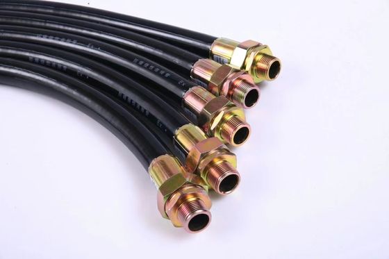 PVC Duurzame elektrische flexibele pijpleiding Explosiebestendige roestvrijstalen flexibele slang