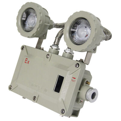 Fabrieksprijs Hoge Kwaliteit IP66 Twin Spots Explosieveilige Noodverlichting 2x3W 2*5W Nood-LED-lamp