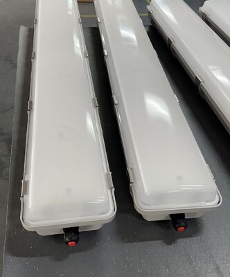 IECEx ATEX Zone 1 Zone 2 Gecertificeerd IP66 10W 18W 36W Explosiebestendige LED lineaire lamp met noodbatterij