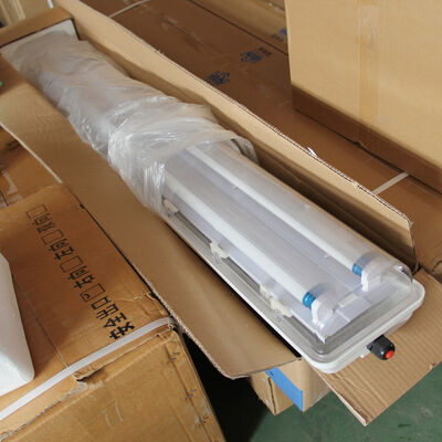 Zone 1 2 21 22 Explosieveilige TL-armatuur Geheel Kunststof GRP Ex Markering Ex Db Eb IIC T6 Gb Gecertificeerd voor Industrieel