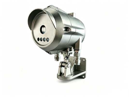 ATEX IECEx Explosiebestendige CCTV-camera IP68 Veiligheidscamera van roestvrij staal voor gevaarlijke gebieden olie en gas